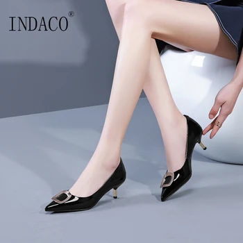 2019 Pumps Women Shoes Leather High Heel Pumps Printed Sheepskin Office Ladies Shoes 5cm
2019 Pumps Women Shoes Leather High Heel Pumps Printed Sheepskin Office Ladies Shoes 5cm