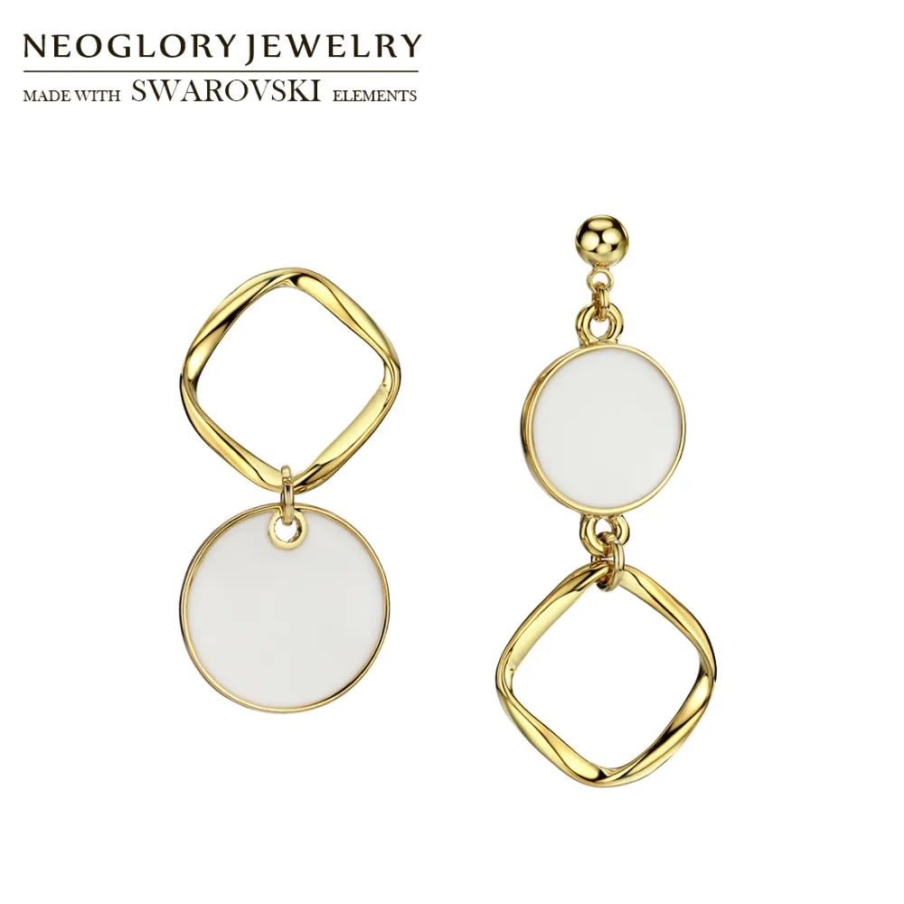 Neoglory Enamel Long Dangle Earrings White Office Geometric Design Cool Girl Daily Party Gift Youth Classic Sale
Neoglory Enamel Long Dangle Earrings White Office Geometric Design Cool Girl Daily Party Gift Youth Classic Sale
