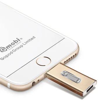 ESHANMU 3in1 usb 3.0 64GB 32GB 16GB Metal OTG USB Flash Drive HD USB Flash Drives for iPhone for iPad for iPod and Android Phone
ESHANMU 3in1 usb 3.0 64GB 32GB 16GB Metal OTG USB Flash Drive HD USB Flash Drives for iPhone for iPad for iPod and Android Phone