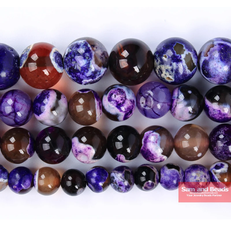 Factory Price Natural Stone Purple Fire Agates Beads 16"/Strand 4 6 8 10 12MM Pick Size PBFA01
Factory Price Natural Stone Purple Fire Agates Beads 16"/Strand 4 6 8 10 12MM Pick Size PBFA01
