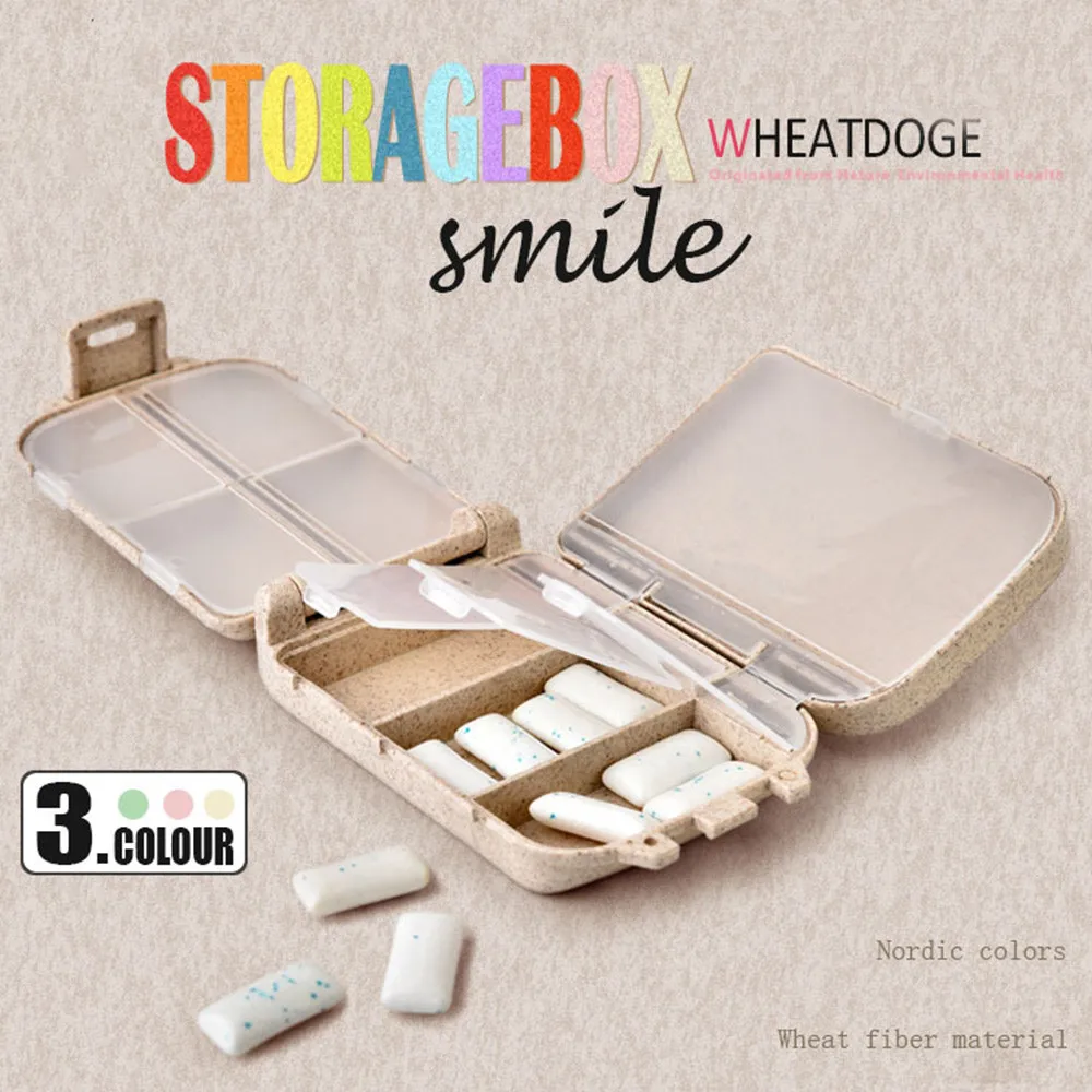 3 Grids Mini Pill Case Medicine Boxes Moistureproof Travel Home Medical Drugs Holder Cases Smiles Words Pattern Box
3 Grids Mini Pill Case Medicine Boxes Moistureproof Travel Home Medical Drugs Holder Cases Smiles Words Pattern Box