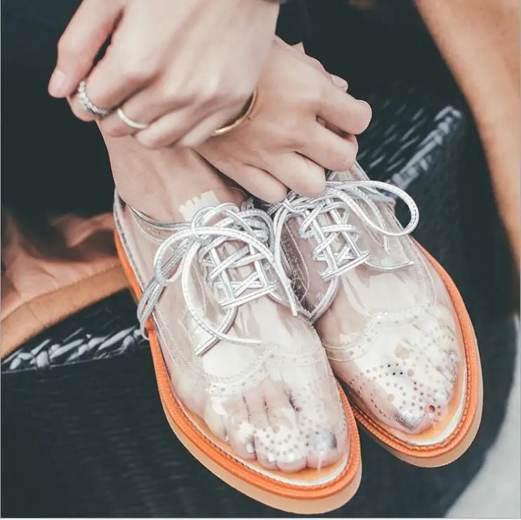 2019 New Platform Sneakers White Women Hollowed Out PVC Shoes Transparent Thick Bottom Casual Shoes Woman
2019 New Platform Sneakers White Women Hollowed Out PVC Shoes Transparent Thick Bottom Casual Shoes Woman