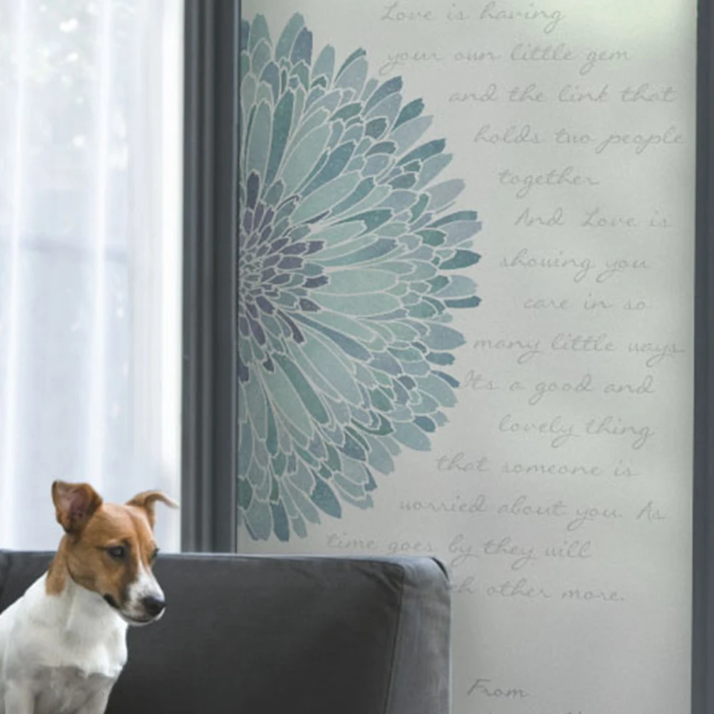 PVC Glass Window Film Frosted Opaque Privacy Glass films 45*60 cm/60*90 cm/80*120 cm Home Decor window decoration BLT686 petal
PVC Glass Window Film Frosted Opaque Privacy Glass films 45*60 cm/60*90 cm/80*120 cm Home Decor window decoration BLT686 petal