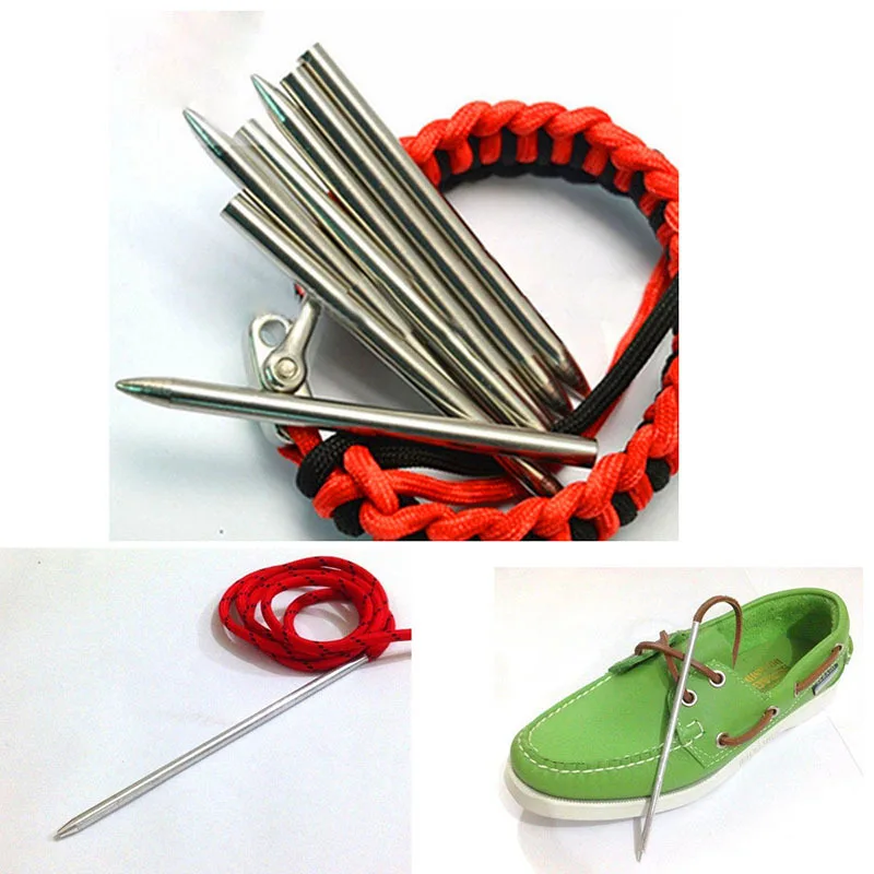 Stainless Steel Paracord Needle With Screw Thread Shaft Tip Stiching Needle Fid For Knitting Weaving Bracelet Belt
Stainless Steel Paracord Needle With Screw Thread Shaft Tip Stiching Needle Fid For Knitting Weaving Bracelet Belt