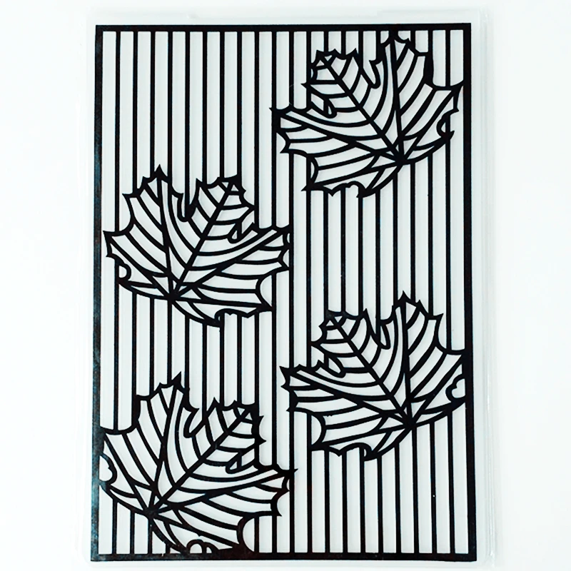 YLEF079 Maple Plastic Embossing Folder For Scrapbook Stencils DIY Photo Album Cards Making Decoration Scrapbooking Template New
YLEF079 Maple Plastic Embossing Folder For Scrapbook Stencils DIY Photo Album Cards Making Decoration Scrapbooking Template New
