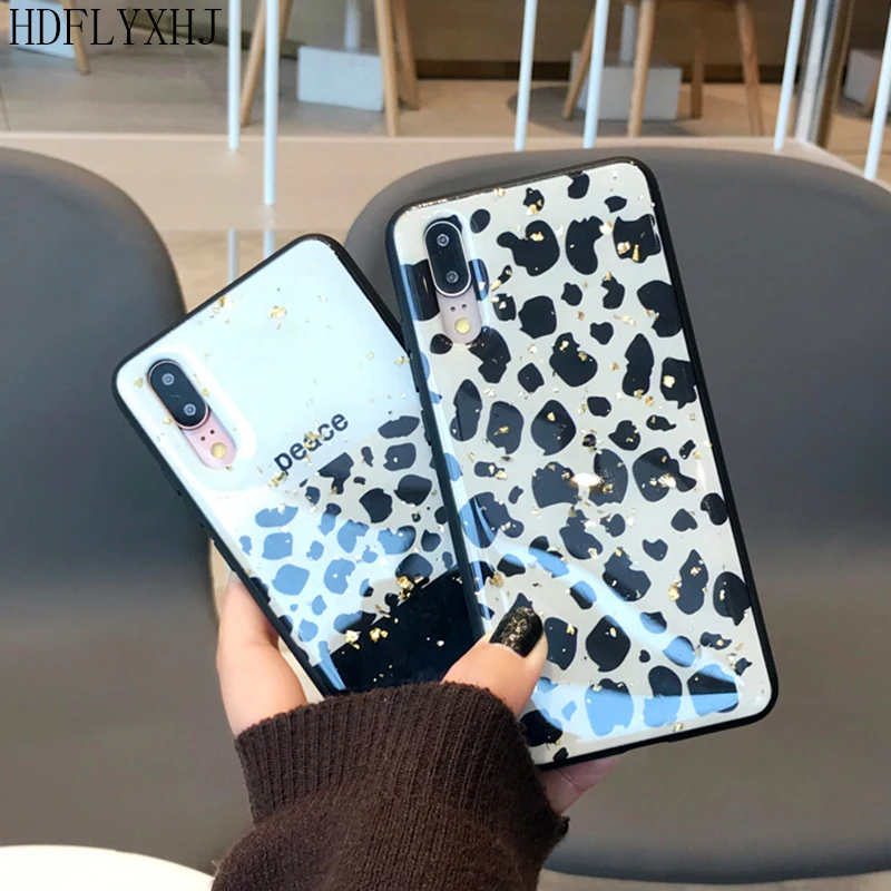 HDFLYXHJ Fashion Sexy Leopard Soft Cases For Huawei P30 P20 Pro Mate 10 20 Gold Foil Cover For Huawei Honor V9 Nova 4 Joint Case
HDFLYXHJ Fashion Sexy Leopard Soft Cases For Huawei P30 P20 Pro Mate 10 20 Gold Foil Cover For Huawei Honor V9 Nova 4 Joint Case