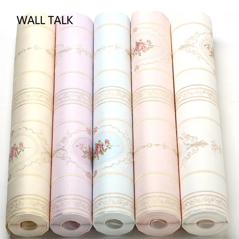 Modern Europe Style Florals Wallpapers Home Decoration Stripes Non Woven Wall Paper For Living Room Bedroom
Modern Europe Style Florals Wallpapers Home Decoration Stripes Non Woven Wall Paper For Living Room Bedroom