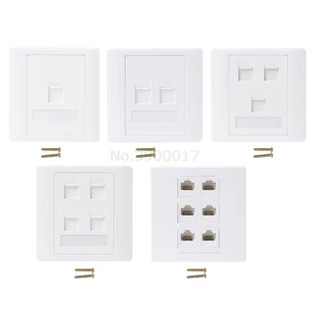 86 Type Computer Socket Panel CAT5E Network Module RJ45 Cable Interface Outlet for switch
86 Type Computer Socket Panel CAT5E Network Module RJ45 Cable Interface Outlet for switch