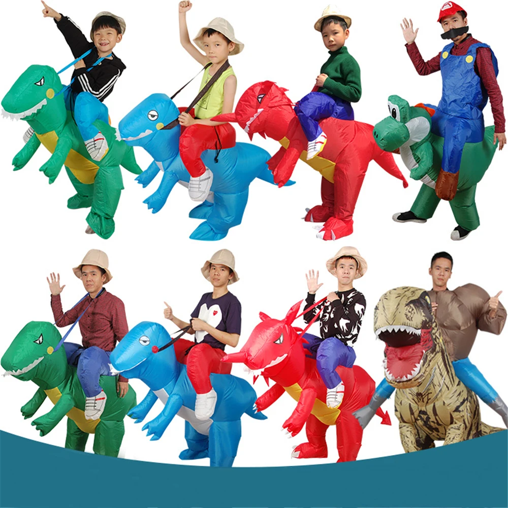Cosplay&ware Kids Adult Inflatable Costume Dinosaur Dino Cartoon Characters Fancy Dress T-rex Blow Up Animal Mascots Cosplay 16 Cosplay&ware Kids Adult Inflatable Costume Dinosaur Dino Cartoon Characters Fancy Dress T-rex Blow Up Animal Mascots Cosplay -Cosplayware Store HTB1ItTUjZj B1NjSZFHq6yDWpXaH.jpg
