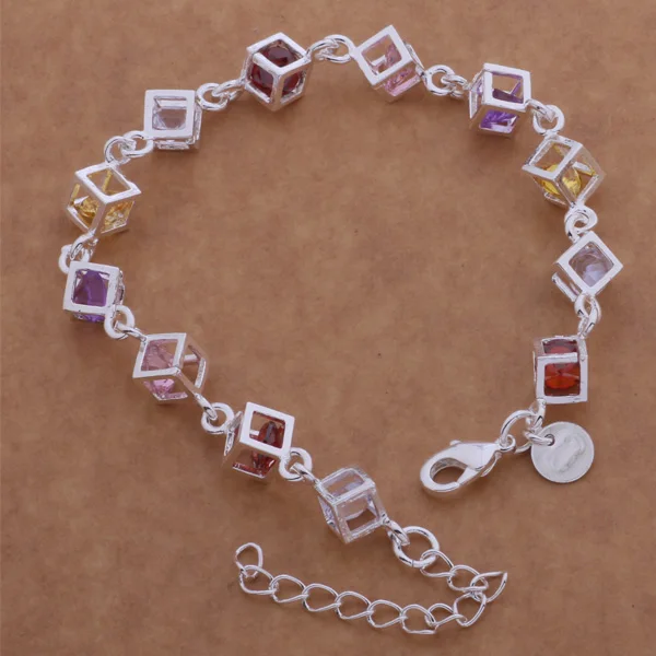 Lovely Gift New Bohemia Style Square Chain Rhinestone Bracelet Chic Retro Bracelets For Women Gift AB113
Lovely Gift New Bohemia Style Square Chain Rhinestone Bracelet Chic Retro Bracelets For Women Gift AB113