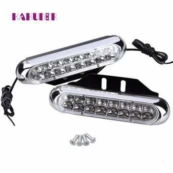 2x Universal 16 LED Car DRL Day Driving Daytime Running Fog White Light Lamp Luz Ligero quality NEW HOT styling sep23 
2x Universal 16 LED Car DRL Day Driving Daytime Running Fog White Light Lamp Luz Ligero quality NEW HOT styling sep23