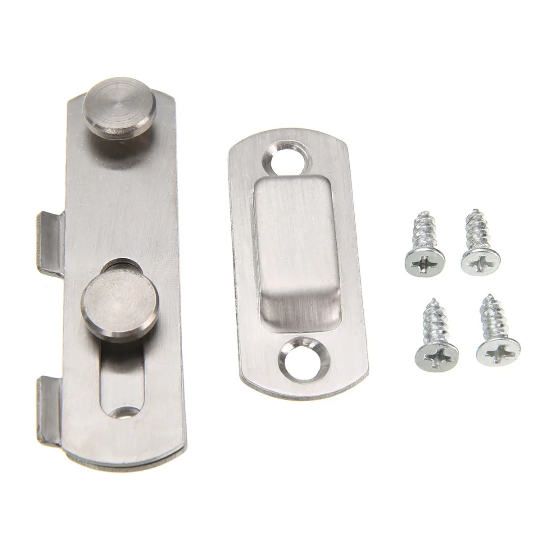 Sliding Door Lock Chain Bolt Safety Chain Office Security Chain Gate Cabinet Latches Decorative furniture Hardware +screw MAYITR