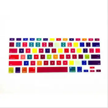 (30pcs) Gradient-grain Rainbow Silicone Laptop keyboard Skin Protector Cover Guard For Apple Mac book Pro Air Retina 13 15 17
(30pcs) Gradient-grain Rainbow Silicone Laptop keyboard Skin Protector Cover Guard For Apple Mac book Pro Air Retina 13 15 17
