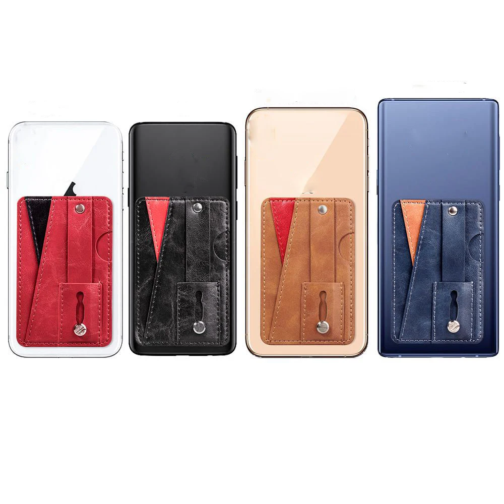 Creative Cell Card Holder Phone Wallet Case Women Men Business Credit ID Card Pocket Stick Adhesive Invisible Leather Card Cover
Creative Cell Card Holder Phone Wallet Case Women Men Business Credit ID Card Pocket Stick Adhesive Invisible Leather Card Cover