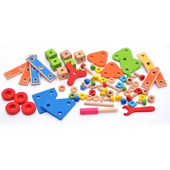 Chanycore Baby Learning Educational Wooden Toys Blocks Screws Nuts Assemblage Geometric Shape Set 70 hmymbs Kids Gifts 4214
Chanycore Baby Learning Educational Wooden Toys Blocks Screws Nuts Assemblage Geometric Shape Set 70 hmymbs Kids Gifts 4214