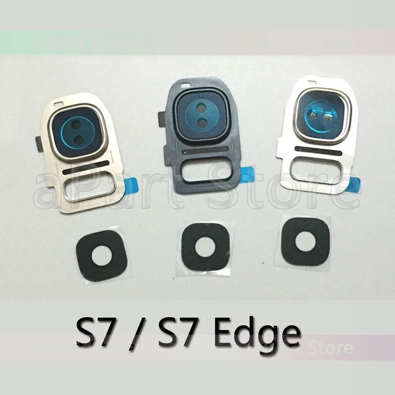 Camera Glass for Samsung Galaxy S7 Edge G9300 G9350 Back Rear Camera Lens Glass Ring Cover with Sticker Flash Cover Replacement
Camera Glass for Samsung Galaxy S7 Edge G9300 G9350 Back Rear Camera Lens Glass Ring Cover with Sticker Flash Cover Replacement