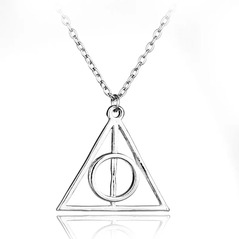 10 pcs/lot Movie Harri Potter Luna Deathly Hallows Triangle Pendant Retro Popular Necklace Pendants toy gifts
10 pcs/lot Movie Harri Potter Luna Deathly Hallows Triangle Pendant Retro Popular Necklace Pendants toy gifts