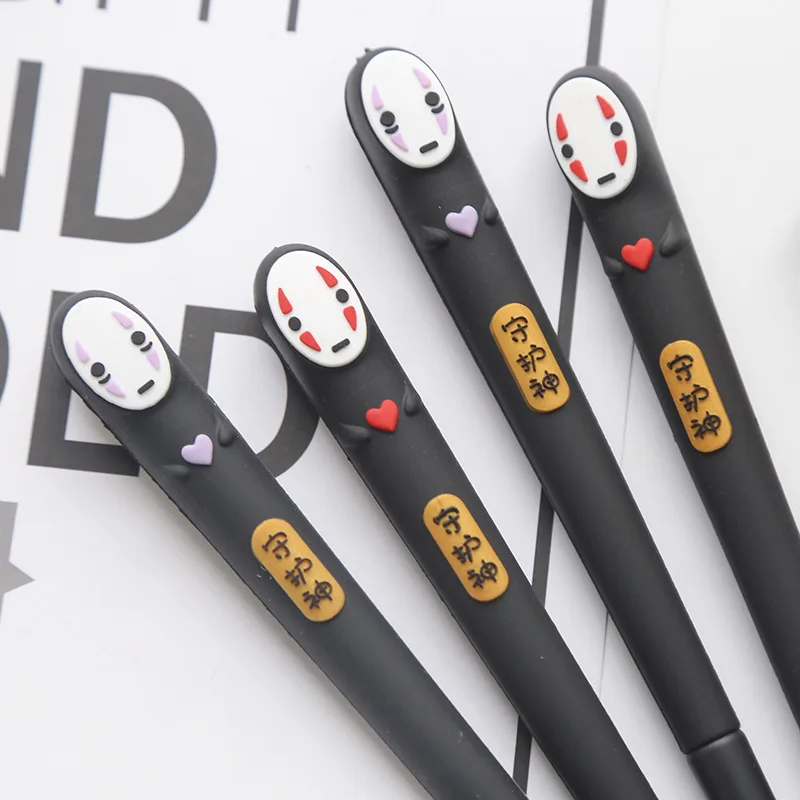 Japan Spirited Away No Face man gel pen Cute 0.38 mm black ink neutral pens Promotional stationery Gift School writing Supplies
Japan Spirited Away No Face man gel pen Cute 0.38 mm black ink neutral pens Promotional stationery Gift School writing Supplies