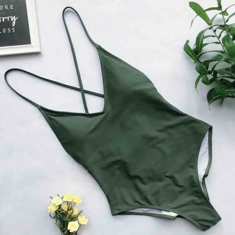 Swimsuit Women One Piece Swimwear Monokini 2019 Backless Simple Swimming Suit For Women Solid Bodysuit Sexy Summer Beachwear
Swimsuit Women One Piece Swimwear Monokini 2019 Backless Simple Swimming Suit For Women Solid Bodysuit Sexy Summer Beachwear