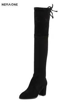NEMAONESize 34-43 Look slim sexy women boots high quality women's over the knee boots new winter flat heel gilr boots
NEMAONESize 34-43 Look slim sexy women boots high quality women's over the knee boots new winter flat heel gilr boots