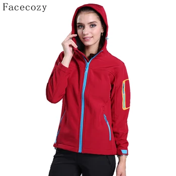 Facecozy Women Winter Jacket Female Hiking Waterproof Fleece Trekking Softshell Jacket Lady Outdoor Sports Warm Coat for Skiing
Facecozy Women Winter Jacket Female Hiking Waterproof Fleece Trekking Softshell Jacket Lady Outdoor Sports Warm Coat for Skiing