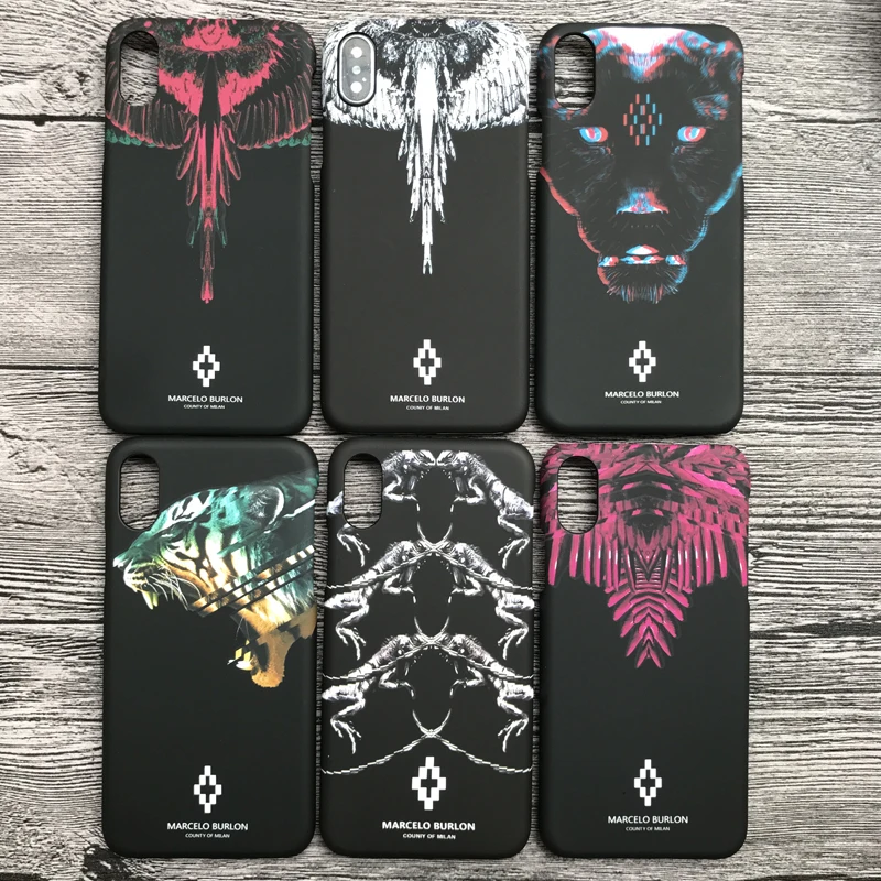 New Cheetah marcelo burlon hard plastic cover case for iphone 6 6S S plus 7 7plus 8 8plus X 5 5S SE red Wings phone cases coque
New Cheetah marcelo burlon hard plastic cover case for iphone 6 6S S plus 7 7plus 8 8plus X 5 5S SE red Wings phone cases coque