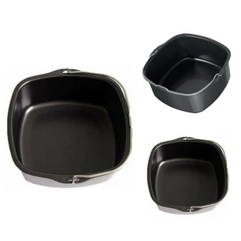 Stainless Steel Cake Baking Pan Oven Fry Basket Dish Cookware Camping Utensils Tableware форма для тортаFor Philips Air Fryer
Stainless Steel Cake Baking Pan Oven Fry Basket Dish Cookware Camping Utensils Tableware форма для тортаFor Philips Air Fryer