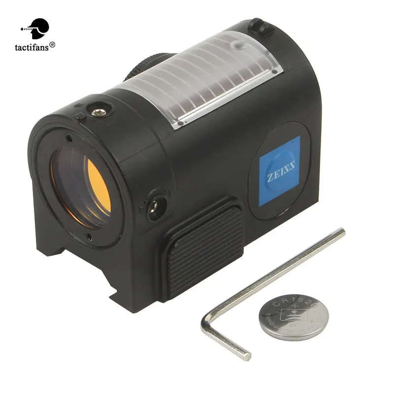 Tactifans Hight Quality Zeiss 1x20 QD S-Point Compact Red Dot Sight Scope Reflex with Auto Brightness Sensitive Control
Tactifans Hight Quality Zeiss 1x20 QD S-Point Compact Red Dot Sight Scope Reflex with Auto Brightness Sensitive Control