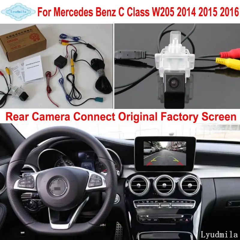 Lyudmila For Mercedes Benz C W205 2014 2015 2016 RCA & Original Screen Compatible Car Rear View Camera / Back Up Reverse Camera
Lyudmila For Mercedes Benz C W205 2014 2015 2016 RCA & Original Screen Compatible Car Rear View Camera / Back Up Reverse Camera