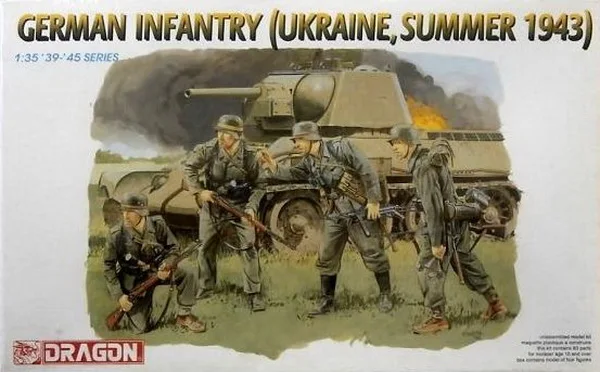 IN STOCK Dragon 6153 1:35 German Infantry (Ukraine,Summer 1943)