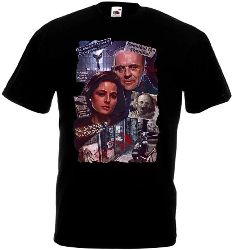 The Silence Of The Lambs Movie Poster Homme Funny Tshirts Japanese Streetwear Tshirt Sexy Girls T Shirts Skull T-Shirt Xxxxl
The Silence Of The Lambs Movie Poster Homme Funny Tshirts Japanese Streetwear Tshirt Sexy Girls T Shirts Skull T-Shirt Xxxxl