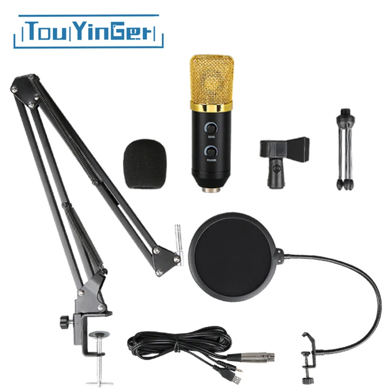Touyinger MK F100TL Microfone Condensador Professional Studio Microphone Set Karaoke Mikrofon with Holder and Pop Filter
Touyinger MK F100TL Microfone Condensador Professional Studio Microphone Set Karaoke Mikrofon with Holder and Pop Filter