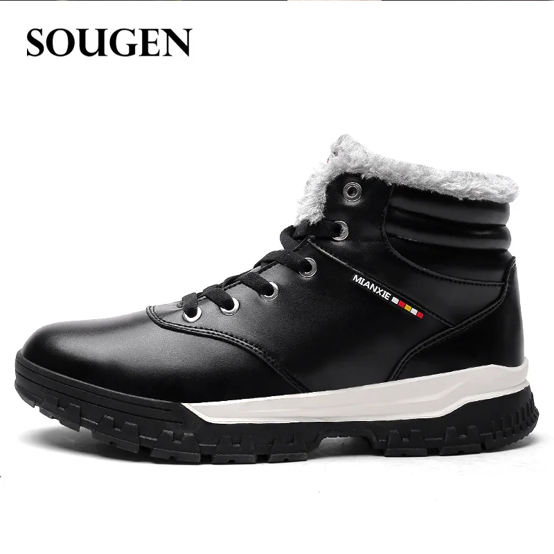 Winter Snow Boots for Men Bot Genuine Leather Male Shoes Adult with Fur Krasovki Ons Men Work Shoe Large Big Size 39-48 Plus
Winter Snow Boots for Men Bot Genuine Leather Male Shoes Adult with Fur Krasovki Ons Men Work Shoe Large Big Size 39-48 Plus