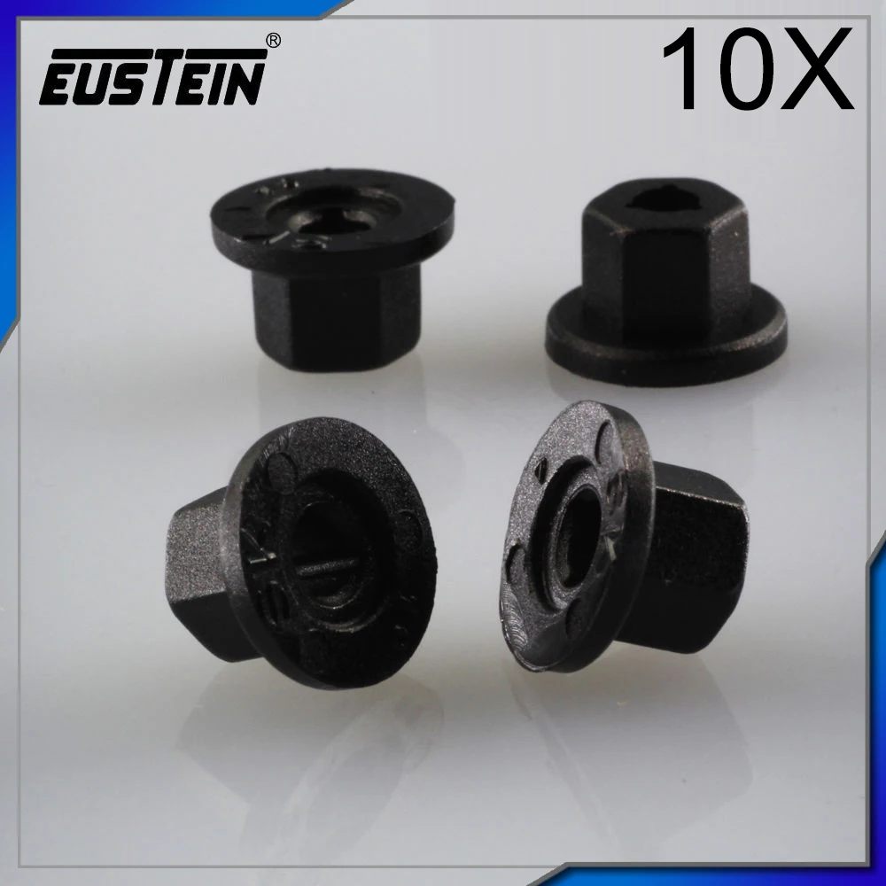 10pcs Exterior Plastic Body Nut Flange Clip 16131176747 For BMW E30 E32 E34 E36 K60
10pcs Exterior Plastic Body Nut Flange Clip 16131176747 For BMW E30 E32 E34 E36 K60