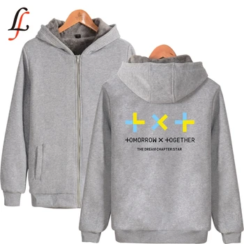 TXT tomorrow together Supper Warm Hoodies Sweatshirt Plus Thick Winter Zipper harajuku Jacket Men Women Sweatshirt Oversized
TXT tomorrow together Supper Warm Hoodies Sweatshirt Plus Thick Winter Zipper harajuku Jacket Men Women Sweatshirt Oversized