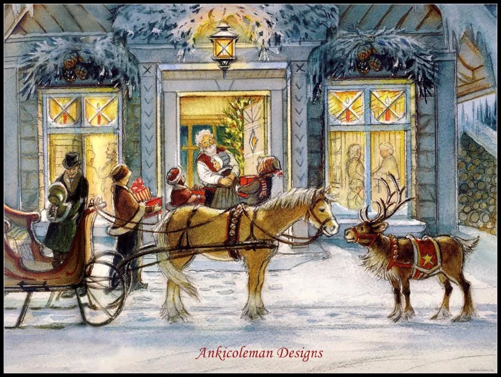 Needlework for embroidery DIY French DMC High Quality - Counted Cross Stitch Kits 14 ct Oil painting - Christmas Friends
Needlework for embroidery DIY French DMC High Quality - Counted Cross Stitch Kits 14 ct Oil painting - Christmas Friends