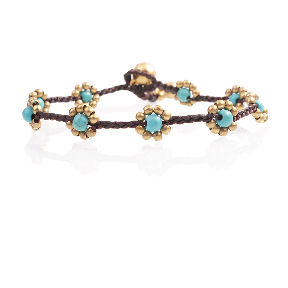 floriated boho summer beach bracelet thai eco-friendly waxed waterproof thread copper beads bell green natural stone bracelet
floriated boho summer beach bracelet thai eco-friendly waxed waterproof thread copper beads bell green natural stone bracelet