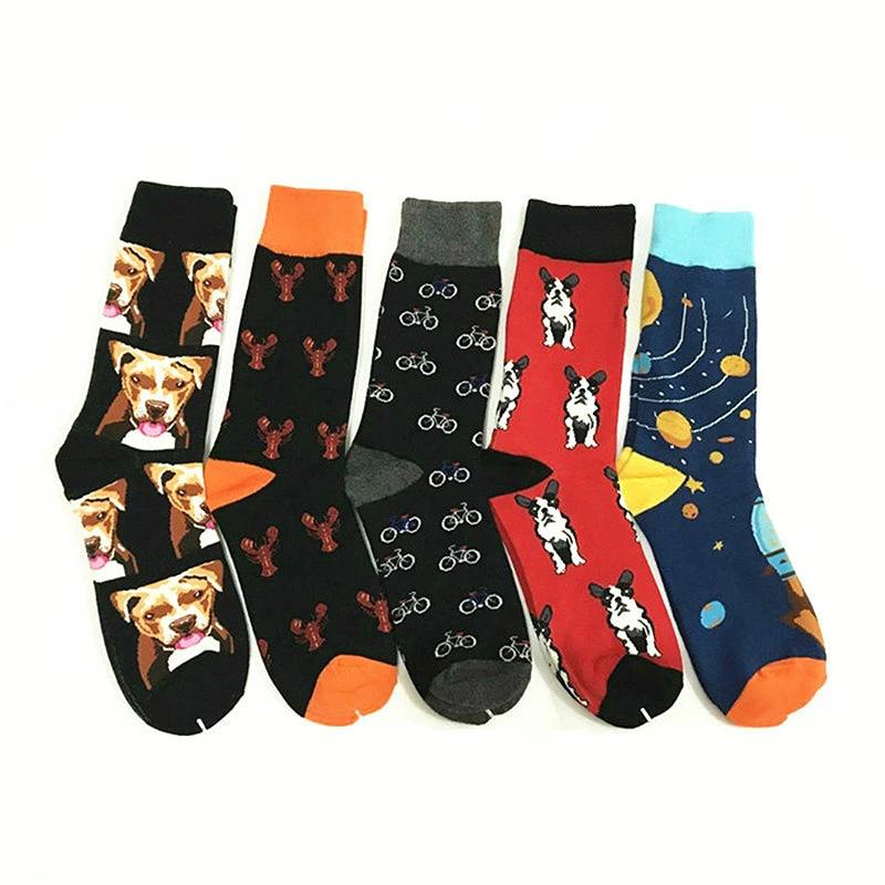 PEONFLY Harajuku Combed Cotton Men's Socks Funny Cartoon Cute Kawaii Dog Lobster Happy Socks Hip Hop Motion Calcetines Hombre
PEONFLY Harajuku Combed Cotton Men's Socks Funny Cartoon Cute Kawaii Dog Lobster Happy Socks Hip Hop Motion Calcetines Hombre
