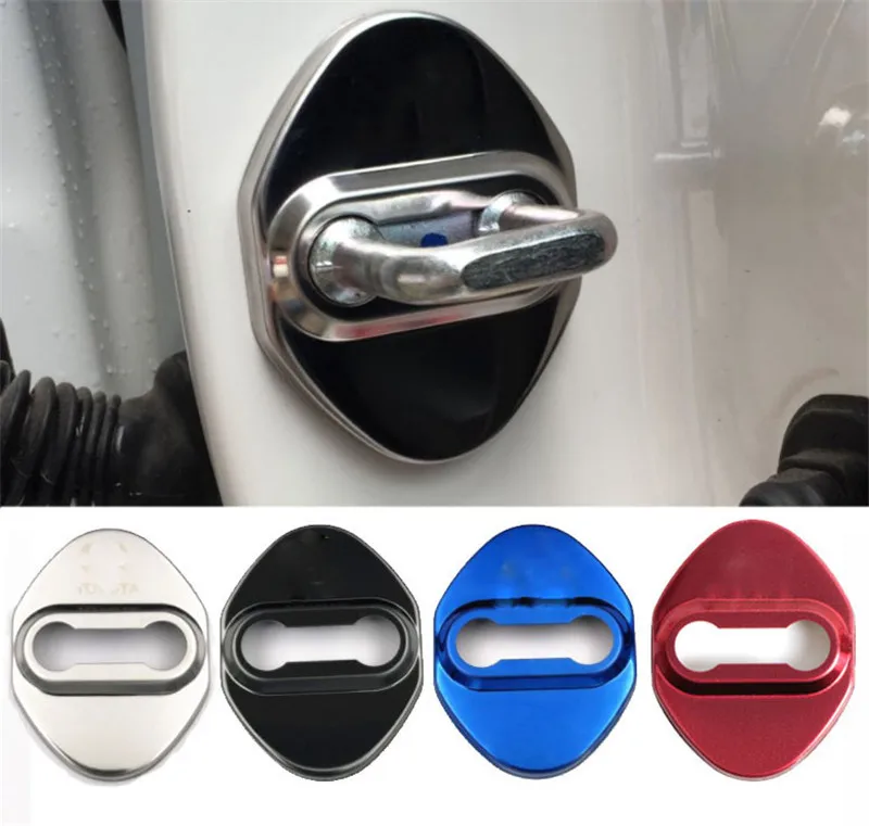 FIT For Toyota Camry Highlander Corolla C-HR RAV4 HIACE Aygo Door Lock Cover Caps Protective Stainless Steel Car-styling
FIT For Toyota Camry Highlander Corolla C-HR RAV4 HIACE Aygo Door Lock Cover Caps Protective Stainless Steel Car-styling
