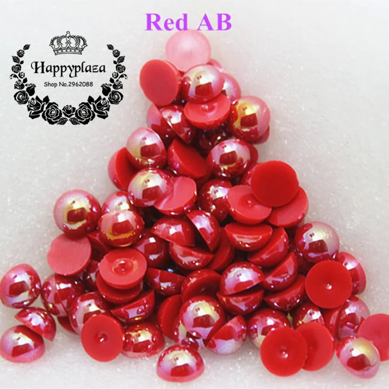 1.5-12mm Flatback Red AB Half Round Pearl Beads Resin ABS Imitation Pearl Beads DIY Wedding Dress Button Nail
1.5-12mm Flatback Red AB Half Round Pearl Beads Resin ABS Imitation Pearl Beads DIY Wedding Dress Button Nail