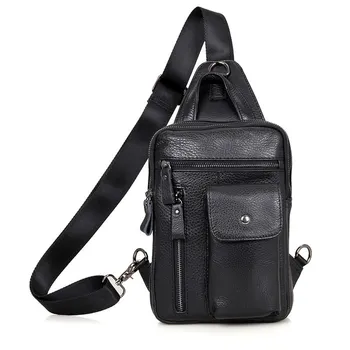 Genuine Leather Men Bag Men's Crossbody Bag Messenger Bags Zipper Natural Cow Leather Phone Chest Pack Waist Small Belt Bag Male
Genuine Leather Men Bag Men's Crossbody Bag Messenger Bags Zipper Natural Cow Leather Phone Chest Pack Waist Small Belt Bag Male
