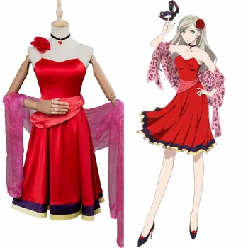 Persona Anne Takamaki Cosplay Costume Mask P5 Masquerade Party Full Dress Red Gown Girls Women Adult Halloween Carnival Costume
Persona Anne Takamaki Cosplay Costume Mask P5 Masquerade Party Full Dress Red Gown Girls Women Adult Halloween Carnival Costume