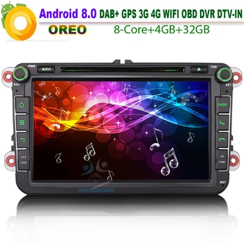Android 8.0 Bluetooth DAB+ Car Stereo OPS Satnav Car Radio player WiFi CD 4G OBD GPS RDS BT DVD SD For VW PASSAT Golf Polo
Android 8.0 Bluetooth DAB+ Car Stereo OPS Satnav Car Radio player WiFi CD 4G OBD GPS RDS BT DVD SD For VW PASSAT Golf Polo