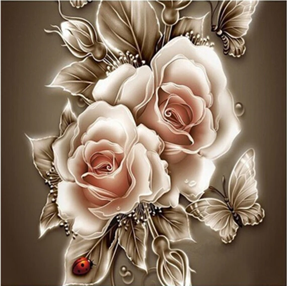 New Diamond mosaic full diamond embroidery beads butterfly rose flowers floral diamonds cross stitch painting Inlay handwork
New Diamond mosaic full diamond embroidery beads butterfly rose flowers floral diamonds cross stitch painting Inlay handwork