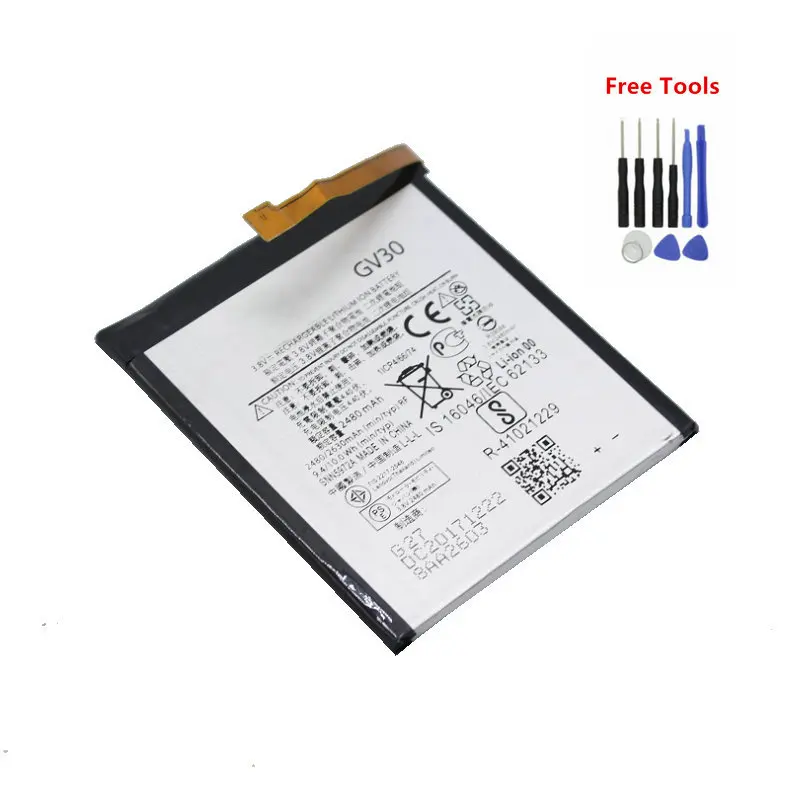 1x GV30 Replacement battery fit for Moto Z XT1650-05 XT1650-01 XT1650-03 GV30 batteries + Tool
1x GV30 Replacement battery fit for Moto Z XT1650-05 XT1650-01 XT1650-03 GV30 batteries + Tool