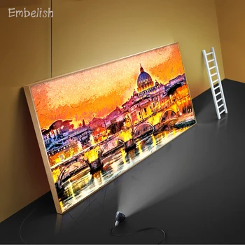 Embelish 1 Pieces Colorful illuminated San Peter Basilica in Rome Home Decor Picture Living Room HD Canvas Paintings Art Poster
Embelish 1 Pieces Colorful illuminated San Peter Basilica in Rome Home Decor Picture Living Room HD Canvas Paintings Art Poster