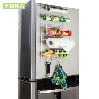 Creative Refrigerator Side Hanger Kitchen Shelf Receives Shelf Wall-mounted Multi-functional Condiment Shelf Storage Shelf Kitch
Creative Refrigerator Side Hanger Kitchen Shelf Receives Shelf Wall-mounted Multi-functional Condiment Shelf Storage Shelf Kitch
