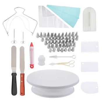 Hoomall DIY Kitchen Cake Set Baking & Pastry Decorating Supplies Kit For Flower Icing Decorations Tips Cake Decorating Tools
Hoomall DIY Kitchen Cake Set Baking & Pastry Decorating Supplies Kit For Flower Icing Decorations Tips Cake Decorating Tools