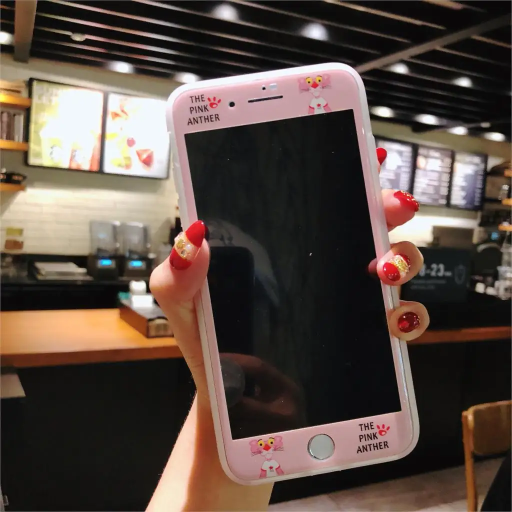 3D Full Cover Soft Edge Screen Protector for iphone 7 8 7plus 8Plus X XS Tempered Glass Totoro Pink Panther Doraemon Pattern
3D Full Cover Soft Edge Screen Protector for iphone 7 8 7plus 8Plus X XS Tempered Glass Totoro Pink Panther Doraemon Pattern