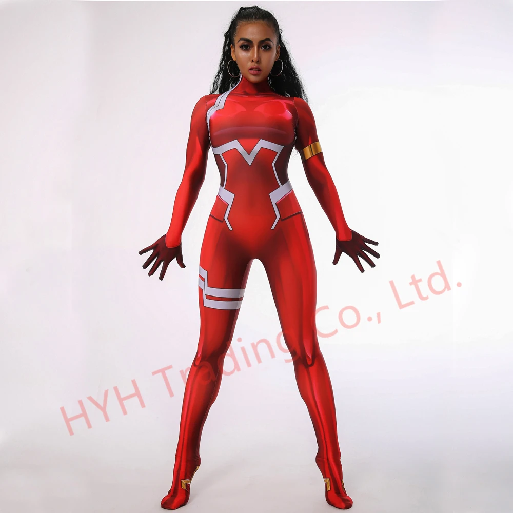 Halloween Costumes darling in the frankxx 02 Zero Two cosplay Costumes Limited Edition Fitted Tights 3D printing Zentai Bodysuit
Halloween Costumes darling in the frankxx 02 Zero Two cosplay Costumes Limited Edition Fitted Tights 3D printing Zentai Bodysuit